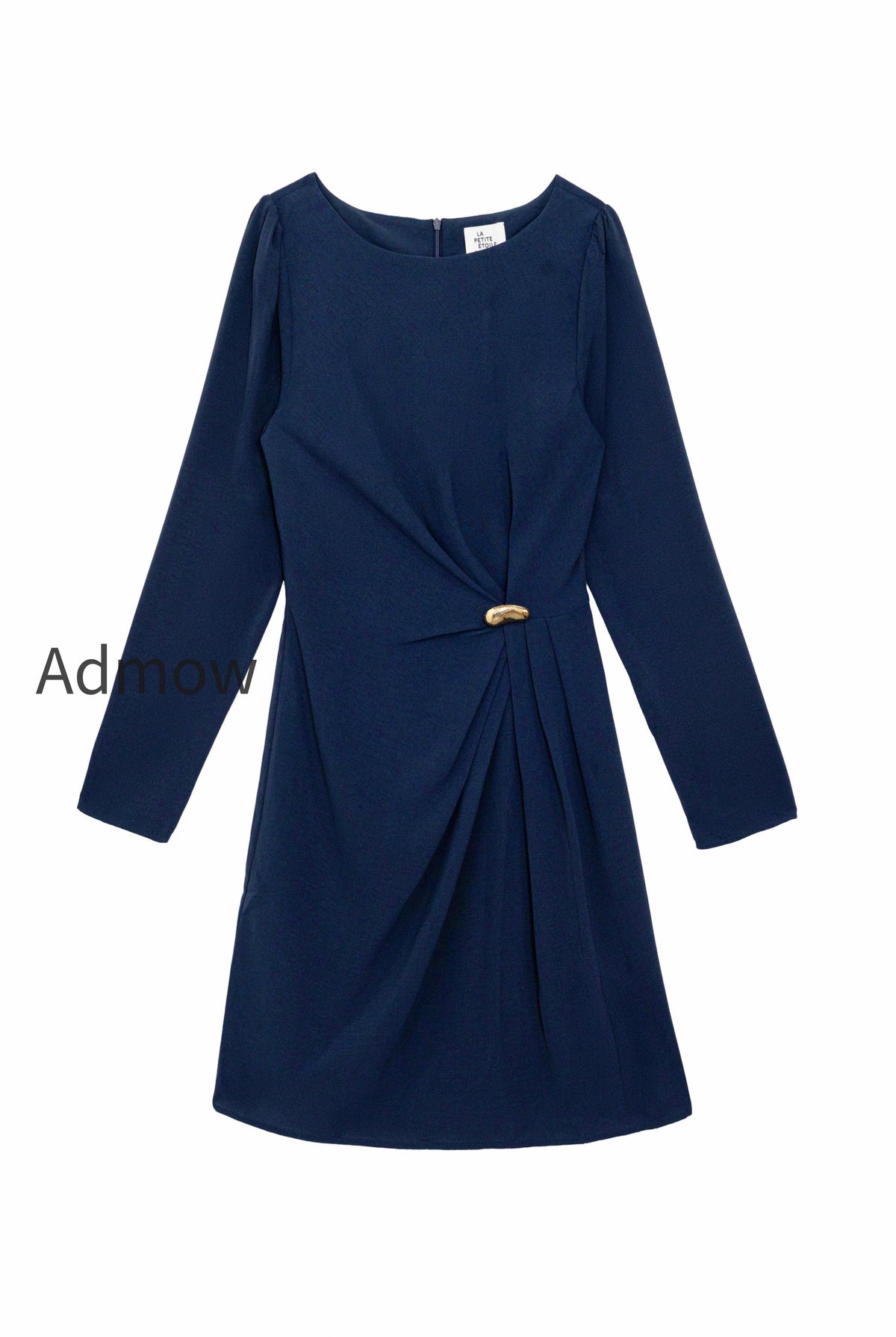 robe-courte-asymetrique-marine-rosal