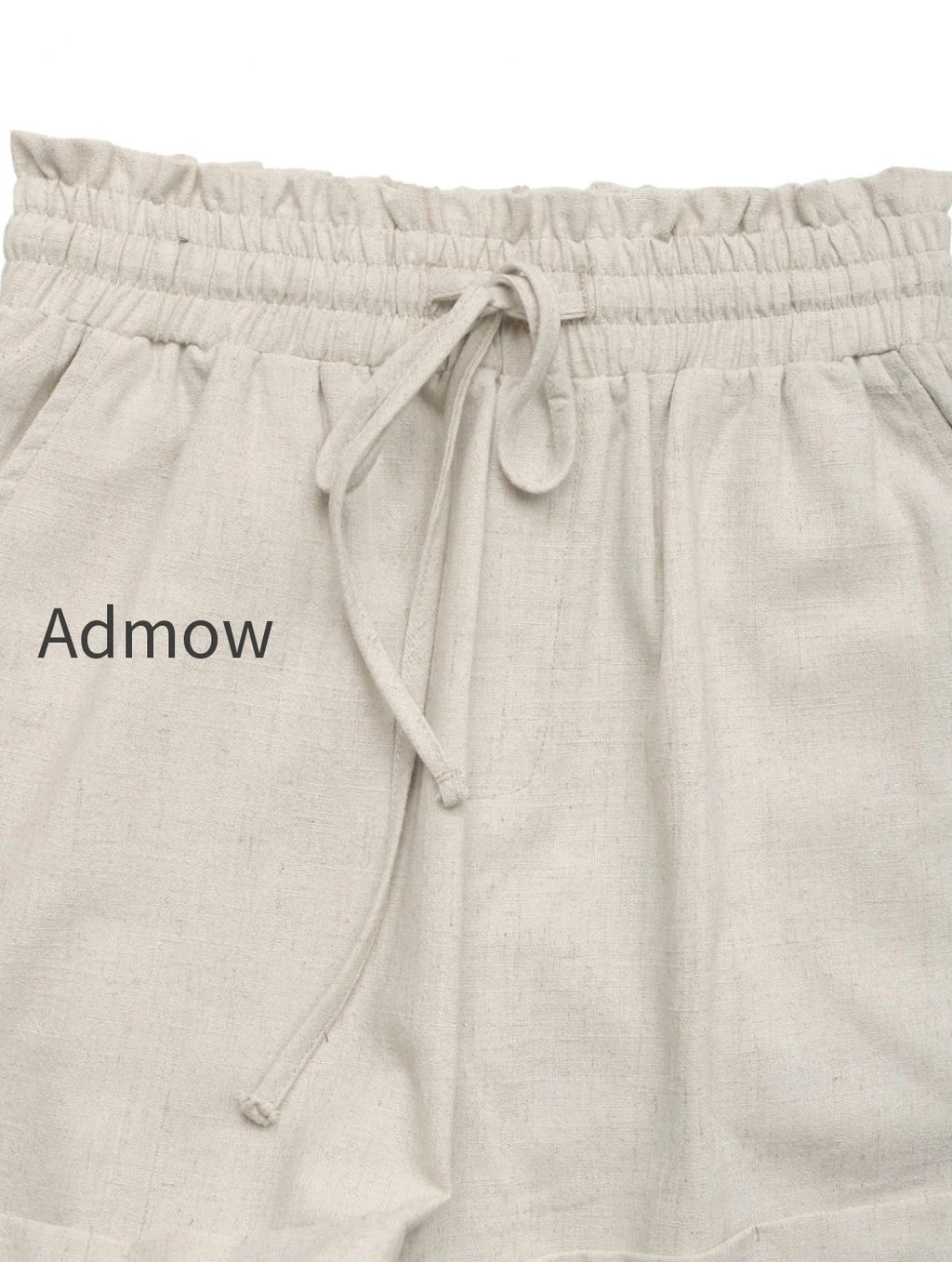 frill-drawstring-shorts
