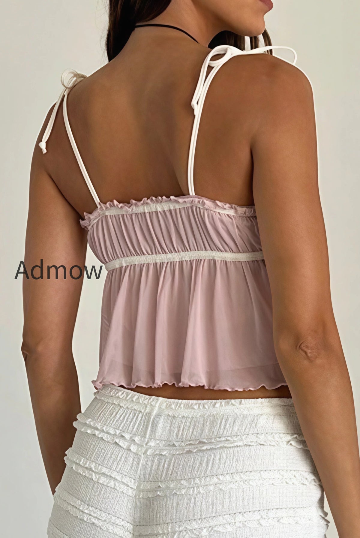 solid-ruffle-hem-tie-bow-cami-top